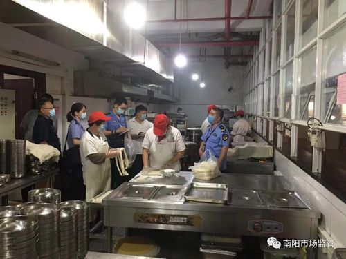 南阳市市场监管局开展 食品经营安全你我同查 活动守护莘莘学子舌尖上的安全